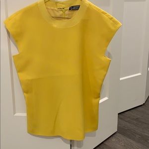Gianni Versace Yellow Blouse